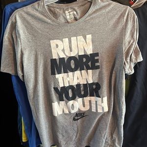 Nike Athletic cut tee size large